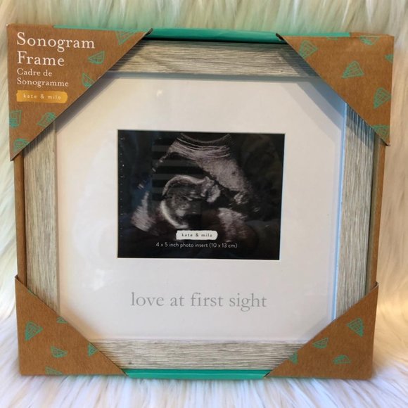 Kate & Milo Accents Kate Milo Sonogram Frame Love At First Sight Poshmark
